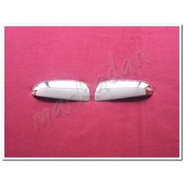 DB Chrome Chevrolet Aveo Sedan Krom Ayna Kapağı 2006-2011 2 Parça P.Çelik