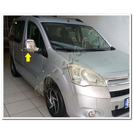 DB Chrome Citroen Berlingo Krom Ayna Kapağı 2008-2011 2 Parça Abs Krom