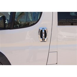 DB Chrome Citroen Jumper Kapı Kolu Nikelajı 2006 Sonrası 4 Kapı 8 Parça P.Çelik