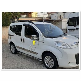 DB Chrome Fiat Fiorino Krom Ayna Kapağı 2008 Sonrası 2 Parça Abs Krom