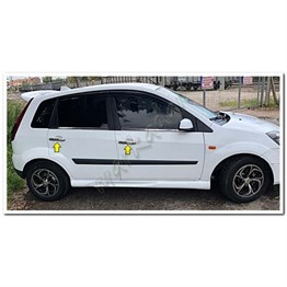 DB Chrome Ford Fiesta Kapı Kolu Nikelajı 2002-2008 4 Kapı P.Çelik