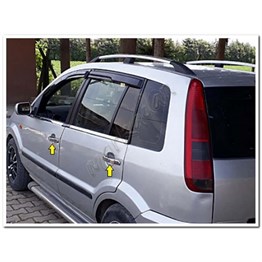 DB Chrome Ford Fusion Kapı Kolu Nikelajı 2002-2012 4 Kapı P.Çelik