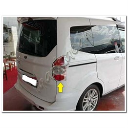 DB Chrome Ford Tourneo Courier Stop Çerçevesi 2014-2023 2 Parça Abs Krom