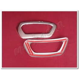 DB Chrome Ford Transit Sis Farı Çerçeve Nikelajı 2019 Sonrası 2 Parça P.Çelik