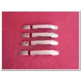 DB Chrome Mercedes Sprinter W907 Tek Delik Kapı Kolu Nikelajı 2018 Sonrası 4 Kapı P.Çelik