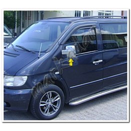 DB Chrome Mercedes Vito Krom Ayna Kapağı 1996-2003 2 Parça Abs Krom