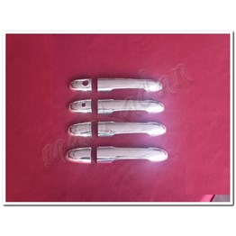 DB Chrome Mercedes Vito Sensörlü Kapı Kolu Nikelajı 2004-2014 4 Kapı Paslanmaz Çelik