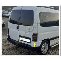 DB Chrome Peugeot Partner Stop Çerçeve Nikelajı 1996-2008 2 Parça P.Çelik