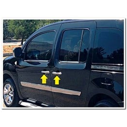DB Chrome Renault Kangoo Kapı Kolu Nikelajı 2008-2020 4 Kapı P.Çelik