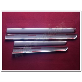 DB Chrome Renault Kangoo Krom Yan Kapı Çıtası 2008-2020 4 Parça P.Çelik