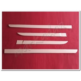 DB Chrome Renault Megane 2 Sedan Krom Yan Kapı Çıtası 2004-2010 4 Parça P.Çelik