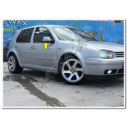DB Chrome VW Golf 4 Krom Ayna Kapağı 1998-2004 2 Parça Abs Krom