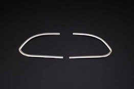 OMSA Fiat 500X Krom Sis Farı Çerçevesi 2 Parça 2015 - 2018 Arası