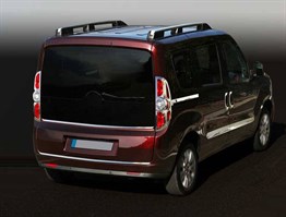 OMSA Fiat Doblo 2 Krom Bagaj Alt Çıta 2010-2021 Arası