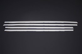 OMSA Fiat Egea Cross HB Krom Cam Alt Çıtası 4 Parça 2020 ve Sonrası