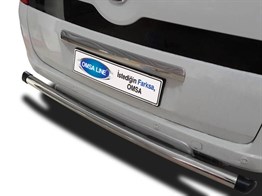 OMSA Fiat Fiorino Krom Boru Çap:60 Arka Koruma Plastik Kapak 2008 ve Sonrası