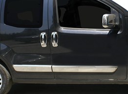 OMSA Fiat Fiorino Krom Yan Kapı Çıtası 4 Parça 2007 ve Sonrası