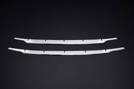 OMSA Ford Courier Krom Ön Tampon Çıtası 2 Parça 2018-2023 Arası