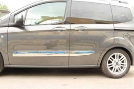 OMSA Ford Courier Krom Yan Kapı Çıtası 4 Parça 2014-2017 Arası