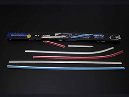 OMSA Ford Fiesta 7 HB Krom Cam Alt Çıtası 2018 ve Sonrası