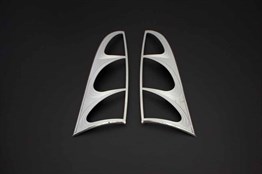 OMSA Ford Focus 1 HB/SW Krom Stop Çerçevesi 2 Parça ABS 1998 ve Sonrası