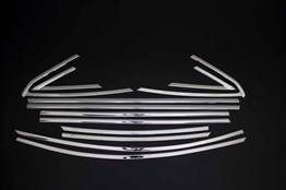 OMSA Ford Focus 3 Sedan Krom Cam Çerçevesi 12 Parça 2010-2018 Arası