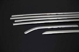 OMSA Ford Focus 3 SD Krom Cam Alt Çıtası 8 Parça 2010-2018 Arası