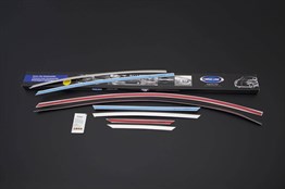 OMSA Ford Focus 3 Sedan Krom Üst Cam Çerçevesi 8 Parça 2010-2018 Arası