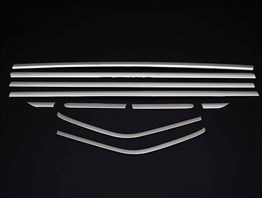 OMSA Ford Kuga 2 Krom Cam Alt Çıtası 10 Parça 2012-2019 Arası