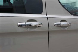 OMSA Ford Tourneo Custom Krom Cam Alt Çıtası 8 Parça Uzun Şase 2012-2023 Arası