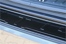Hyundai Tucson Arka Tampon Eşiği Plastik Parlak Siyah 2018-2020 Arası
