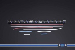 OMSA Hyundai i10 HB Krom Cam Alt Çıtası 2013-2016 Arası