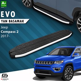 Jeep Compass 2 Evo Aluminyum Yan Basamak 173 Cm 2017 Üzeri