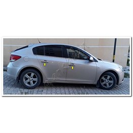 Markadan Chevrolet Cruze Sedan Krom Kapı Kolu 2009-2016 4 Kapı Paslanmaz Çelik