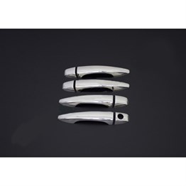 Markadan Citroen C4 Krom Kapı Kolu 2010-2020 4 Kapı Paslanmaz Çelik