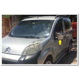 Markadan Citroen Nemo Krom Ayna Kapağı 2008 Sonrası 2 Parça Abs Krom
