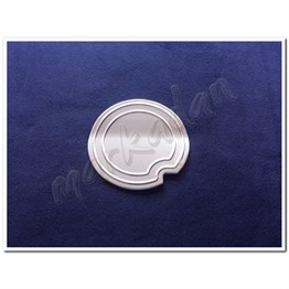 Markadan Fiat Doblo Krom Depo Kapağı 2010-2023 Paslanmaz Çelik