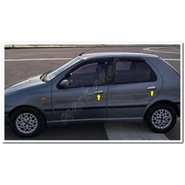 Markadan Fiat Palio Krom Kapı Kolu 1998-2011 4 Kapı Paslanmaz Çelik