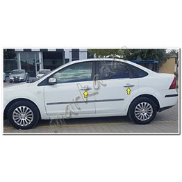 Markadan Ford Focus Sedan Krom Kapı Kolu 2005-2011 4 Kapı Paslanmaz Çelik