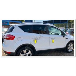Markadan Ford Kuga Sensörsüz Krom Kapı Kolu 2012-2017 4 Kapı Paslanmaz Çelik