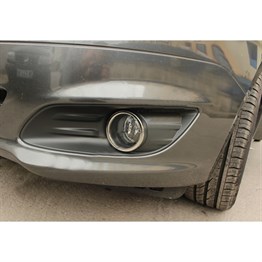 Markadan Ford Tourneo Courier Krom Sis Farı Çerçevesi 2014-2017 2 Parça Paslanmaz Çelik