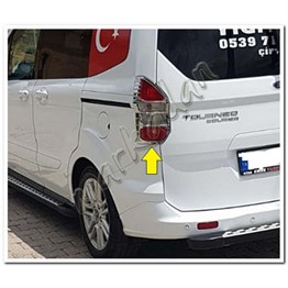 Markadan Ford Tourneo Courier Krom Stop Çerçevesi 2014-2023 2 Parça Abs Krom