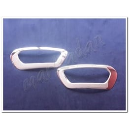 Markadan Ford Transit Krom Sis Farı Çerçevesi 2019 Sonrası 2 Parça Paslanmaz Çelik