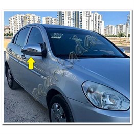 Markadan Hyundai Accent Era Krom Ayna Kapağı 2005-2011 2 Parça Abs Krom