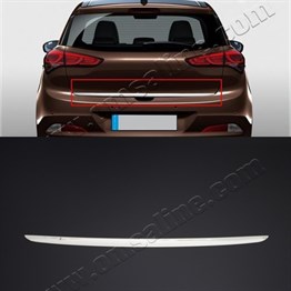 Markadan Hyundai i20 Krom Bagaj Alt Çıta 2014-2017 Paslanmaz Çelik