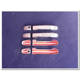 Markadan Mercedes Sprinter W907 Tek Delik Krom Kapı Kolu 2018 Sonrası 4 Kapı Paslanmaz Çelik