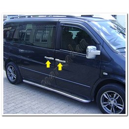 Markadan Mercedes Vito Krom Kapı Kolu 1996-2003 4 Kapı Paslanmaz Çelik