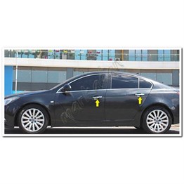 Markadan Opel İnsignia Krom Kapı Kolu 2009 Sonrası 4 Kapı Paslanmaz Çelik