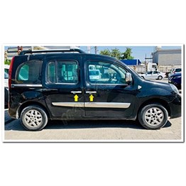 Markadan Renault Kangoo Krom Kapı Kolu 2008-2020 4 Kapı Paslanmaz Çelik