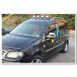 Markadan VW Caddy Krom Ayna Kapağı 2004-2014 2 Parça Abs Krom